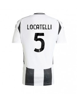 Billige Juventus Manuel Locatelli #5 Hjemmedrakt 2024-25 Kortermet